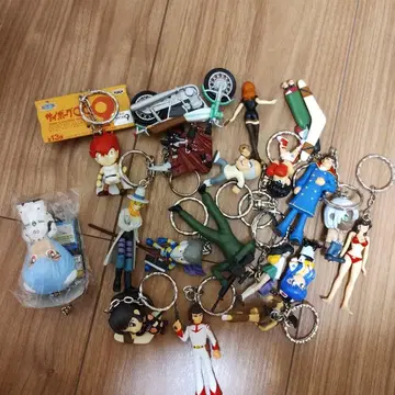애니메이션 굿즈 캐릭터 키링 세트