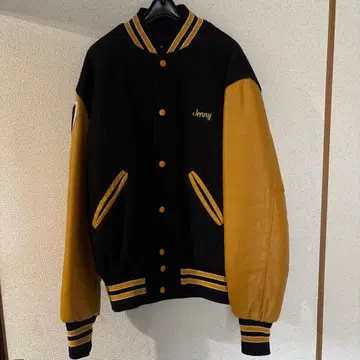 70s 80s 스타디움 자켓 가죽