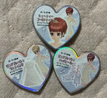 프리즘 스톤 퓨어 프레쉬 웨딩 하이힐 골드 티아라