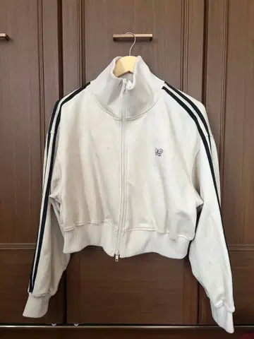 [ 올리브 데 올리브 ] 스웨이드 분또 트랙 자켓 크롭 기장