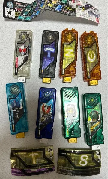 중고 DX 사운드 가이아 메모리 4 풀 컴프 8개 가챠