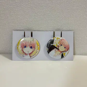 제일복권 5등분의 신부 J상 캔뱃지 세트 나카노 이치카