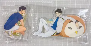 하이큐 신작 아크릴 스탠드 아카아시 케이지 JF2024 제일복권 세트