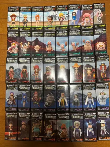 원피스 월드 콜렉터블 피규어 FILM Z vol.1~5 전 40종