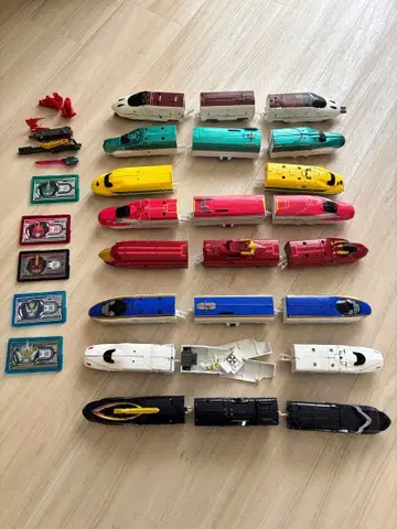 프라레일 차량 세트 다색