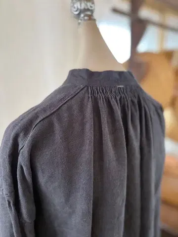 프랑스 앤티크 린넨 원피스