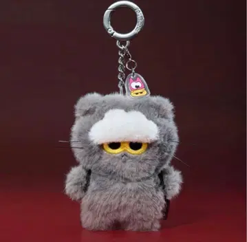 ZO&FRIENDS ZOA 미니 봉제 인형 키링 페이스 파우치 키링