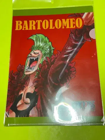 ONE PIECE 무기와라 스토어 클리어 파일 [ 바르톨로메오 ]