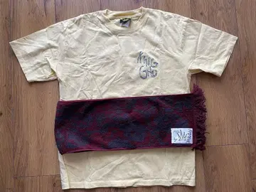 King Gnu 옅은 옐로우 컬러 T셔츠 타월 세트