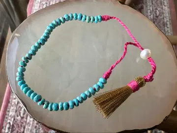 agete 터콰이즈 x 펄 팔찌