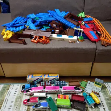 토마스와 친구들 흔들흔들 낚시 다리 세트 외 프라레일 세트