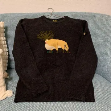 GBL 모노노케 히메 니트 스웨터 시시가미