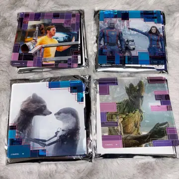 가디언즈 오브 갤럭시 코스터 4장 세트