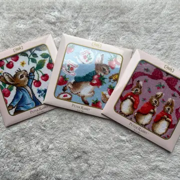 페이러 FEILER 피터 래빗 미개봉 새상품 3점