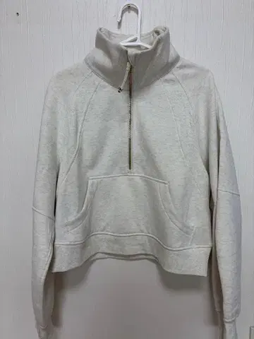 룰루레몬 - 스쿠바 오버사이즈 퍼널 넥 하프 집