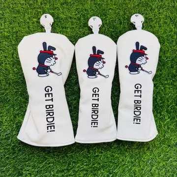 새상품 3종 세트 도라에몽 골프 클럽 헤드커버 FW+UT+UT