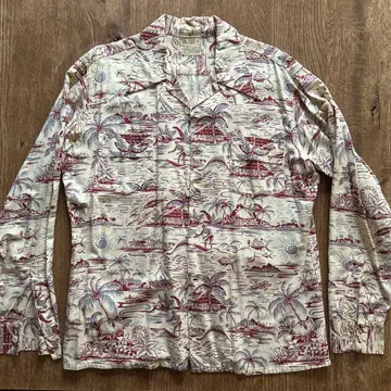 50s 빈티지 Don Valado 알로하 셔츠 미국제