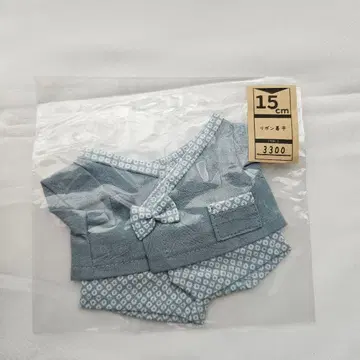 15cm 무속성 봉제 인형 의류 진베이