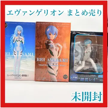 에반게리온 극장판 아야나미 레이 피규어 3개 세트 미개봉