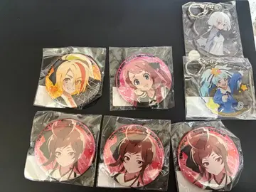 좀비랜드 사가 캔뱃지 아크링 키링 세트