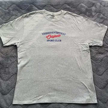 thisisneverthat 스포츠 클럽 T셔츠 XL 그레이