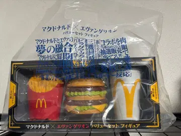 맥도날드 에반게리온 버라이어티 세트 피규어 세트