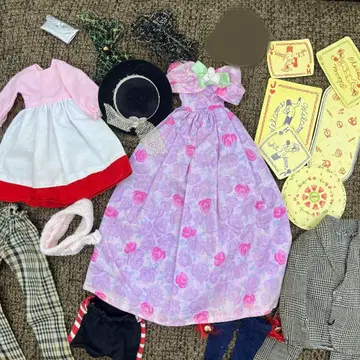 타카라 제니 의류 아웃핏 쇼와 레트로