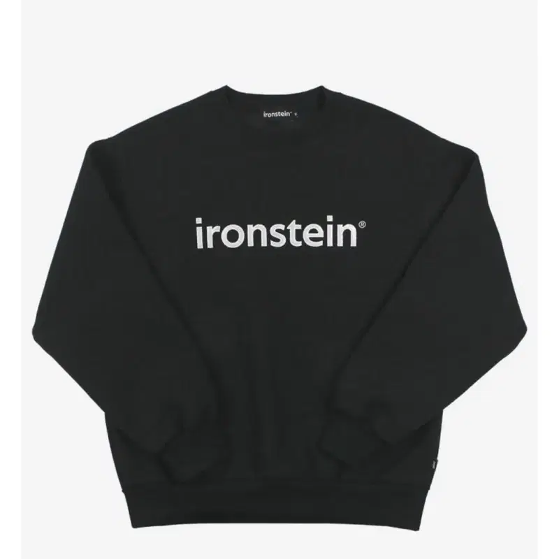 ironstein 아이언슈타인 맨투맨 Black 블랙 김종국 짐웨어