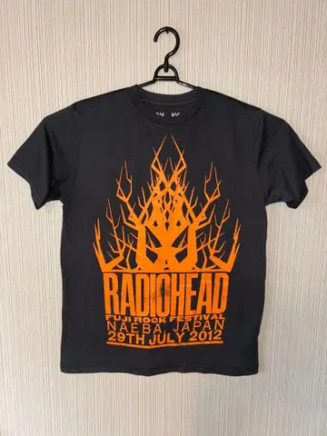 라디오 헤드 RADIOHEAD 후지록 FUJI ROCK T셔츠