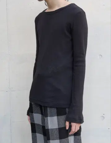 BED j.w. FORD 롱 슬리브 티셔츠 니트 울 혼방