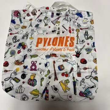 PYLONES 컬러풀 에코백