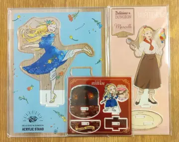 던전밥 미궁 탐색전 아크릴 스탠드 마르실 3종 세트