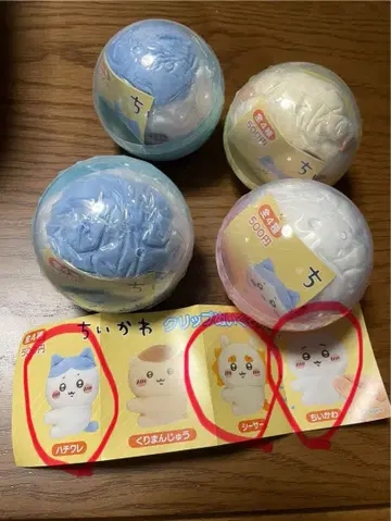 치이카와 (먼작귀) 캡슐 토이 4개 세트