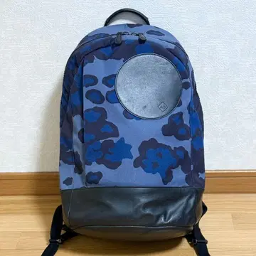 [새상품급] 던힐 DUNHILL 로고 백팩 카모플라쥬 패턴