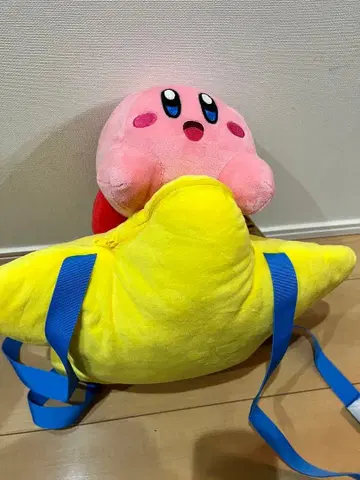 별의 커비 워프스타 봉제 인형 백팩