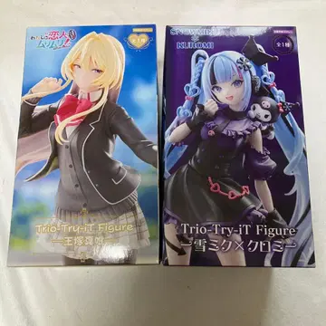 하츠네 미쿠 유키 미쿠 x 쿠로미 오우즈카 마이 피규어 2종 세트