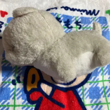 치즈태비 고양이 봉제 인형 그레이