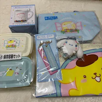 산리오 캐릭터즈 복권 시나모롤 시나몬 세트