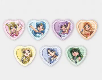 피치피치 피치 중국 하트 캔뱃지 BOX