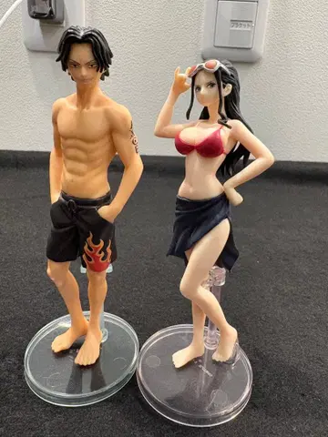 반다이 가샤포트레이츠 원피스 (에이스 & 로빈)