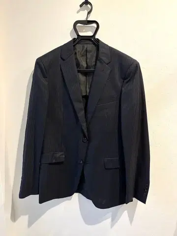 유나이티드 애로우즈 네이비 스트라이프 셋업