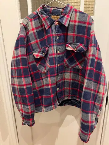 플란넬 체크 셔츠 ST. JOHN'S BAY/세인트 존스 베이