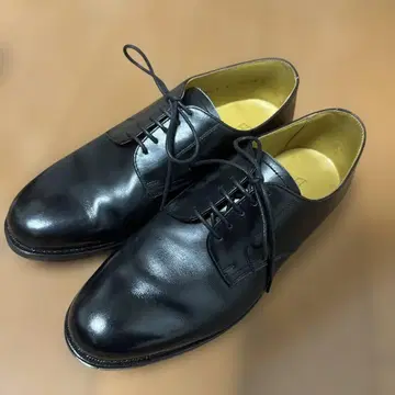 블랙 가죽 드레스 신발