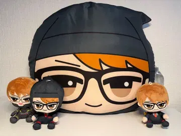 프라이즈 가치맨V 봉제 인형 세트 쿠션