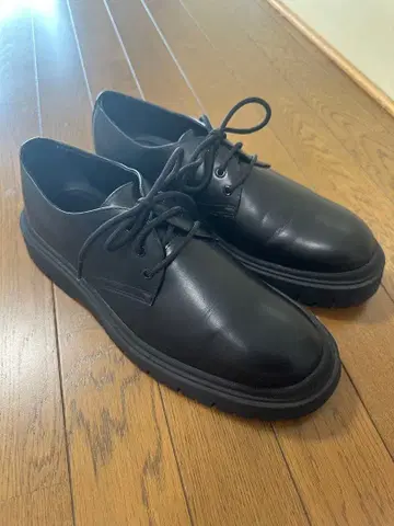 ZARA 자라 블랙 가죽 드레스 신발 새상품급