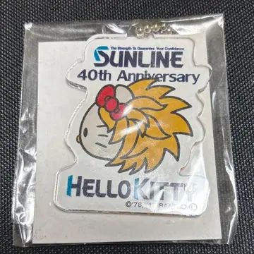 선라인 40주년 기념 키티 키링