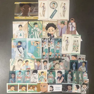 하이큐 이와이즈미 하지메 엽서 스티커 카드 코스터 외 묶음 판매