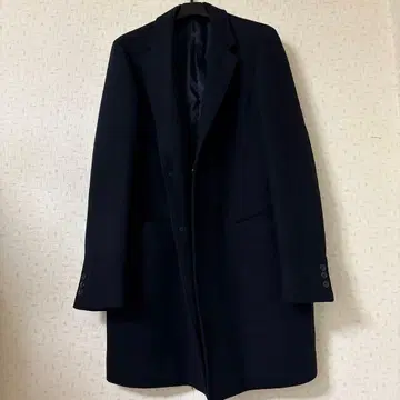 UNITED ARROWS LTD 네이비 롱 코트 XL