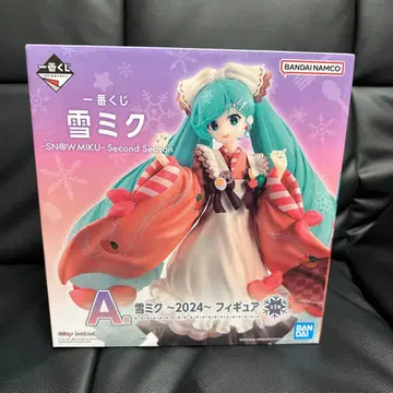 [ 미개봉 ] 유키 미쿠 제일복권 2024 A상 피규어 SNOW MIKU