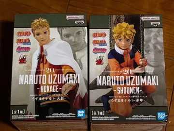 미개봉 NARUTO 애니메이션 20주년 피규어 2체 세트